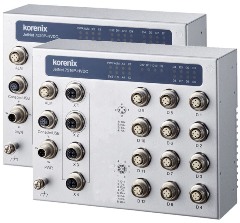 Korenix запускает новую серию промышленных коммутаторов M12 уровня 3 с функцией PoE